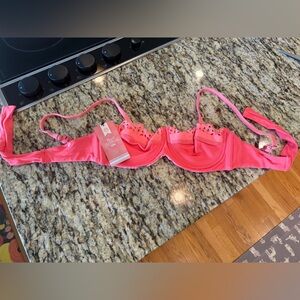 Maaji Coral Bikini Top with Eyelet Detail